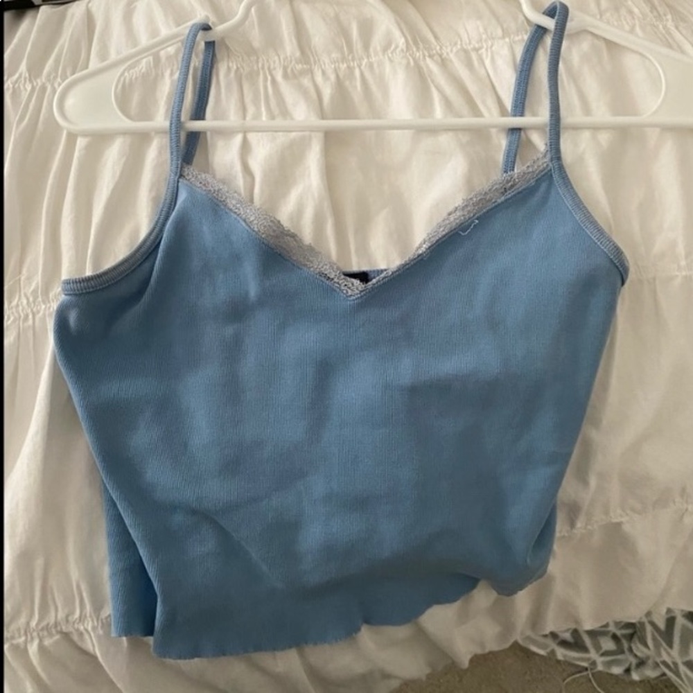blue brandy melville tank top